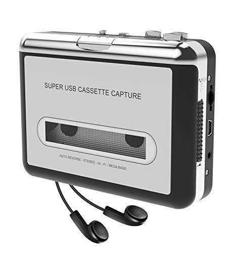 Walkman cassette USB portatile convertitore mp3 con auricolari con cavo