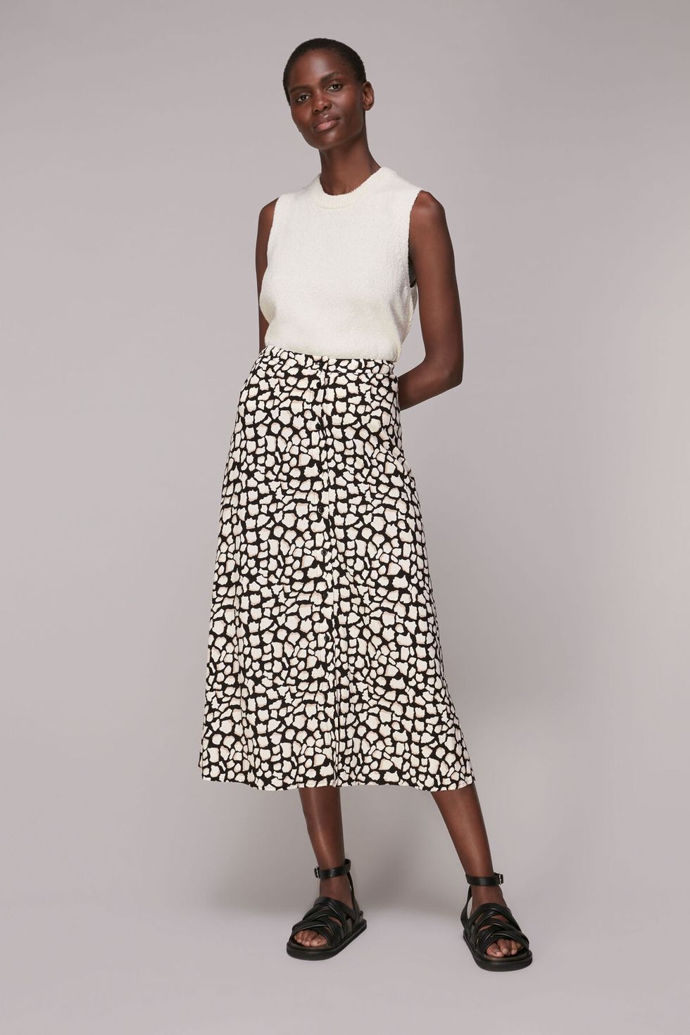 Sustainable Giraffe Skirt, £99