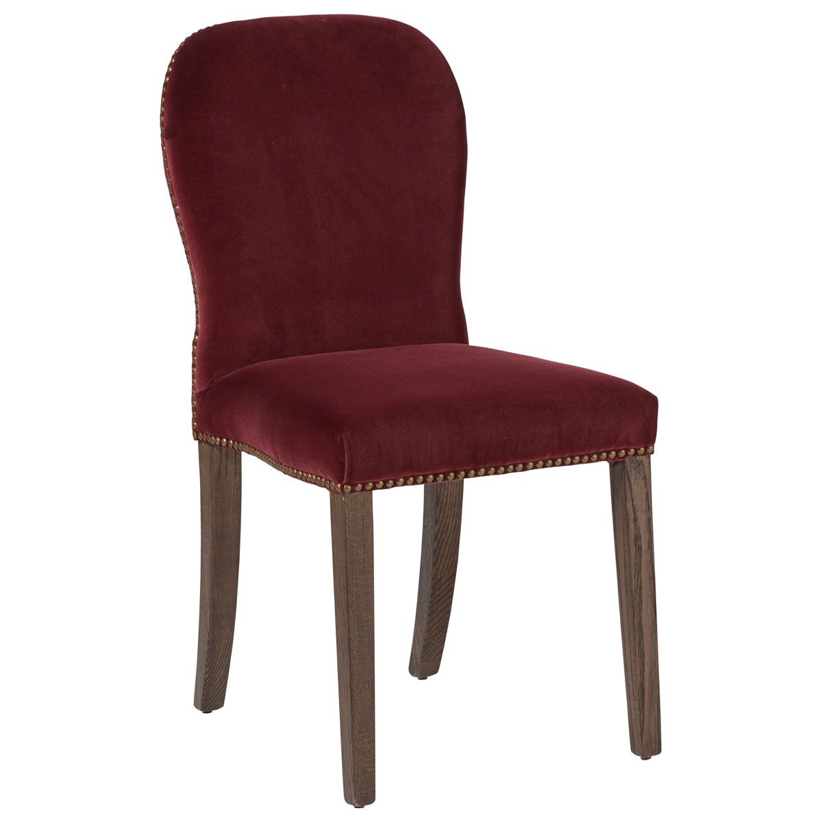Stafford Velvet Dining Chair - Rioja