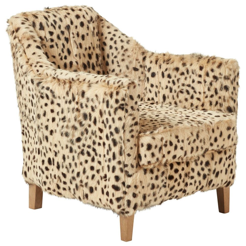 George Club Chair - Cheetah