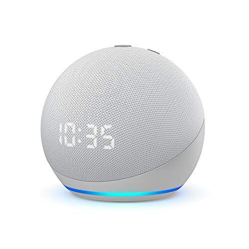 Echo Dot (4th generation) with clock