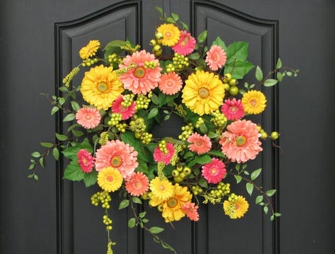 25 Best Summer Wreaths 2022 - Summer Wreath Ideas for Front Doors