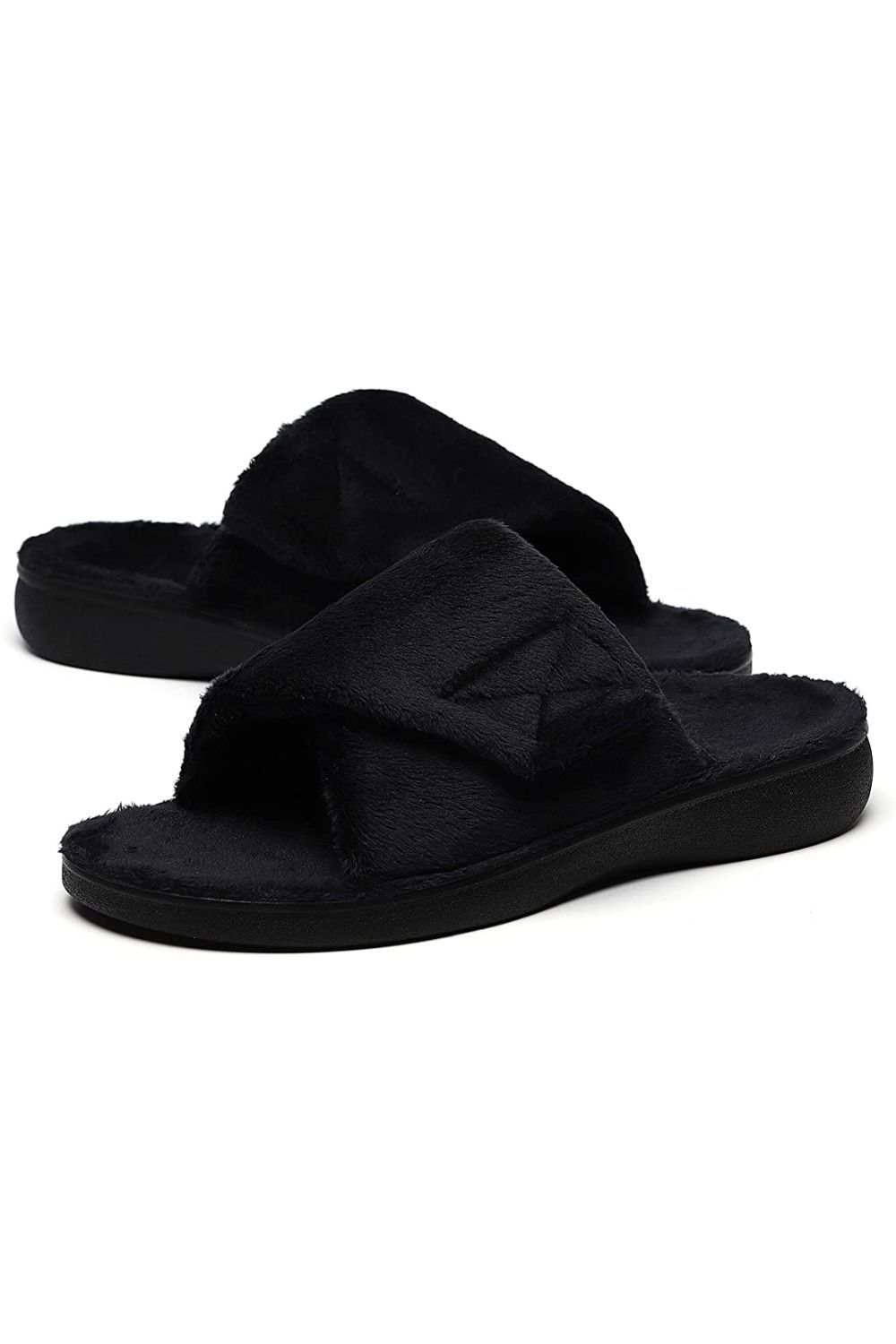 Sollbeam fuzzy house discount slippers