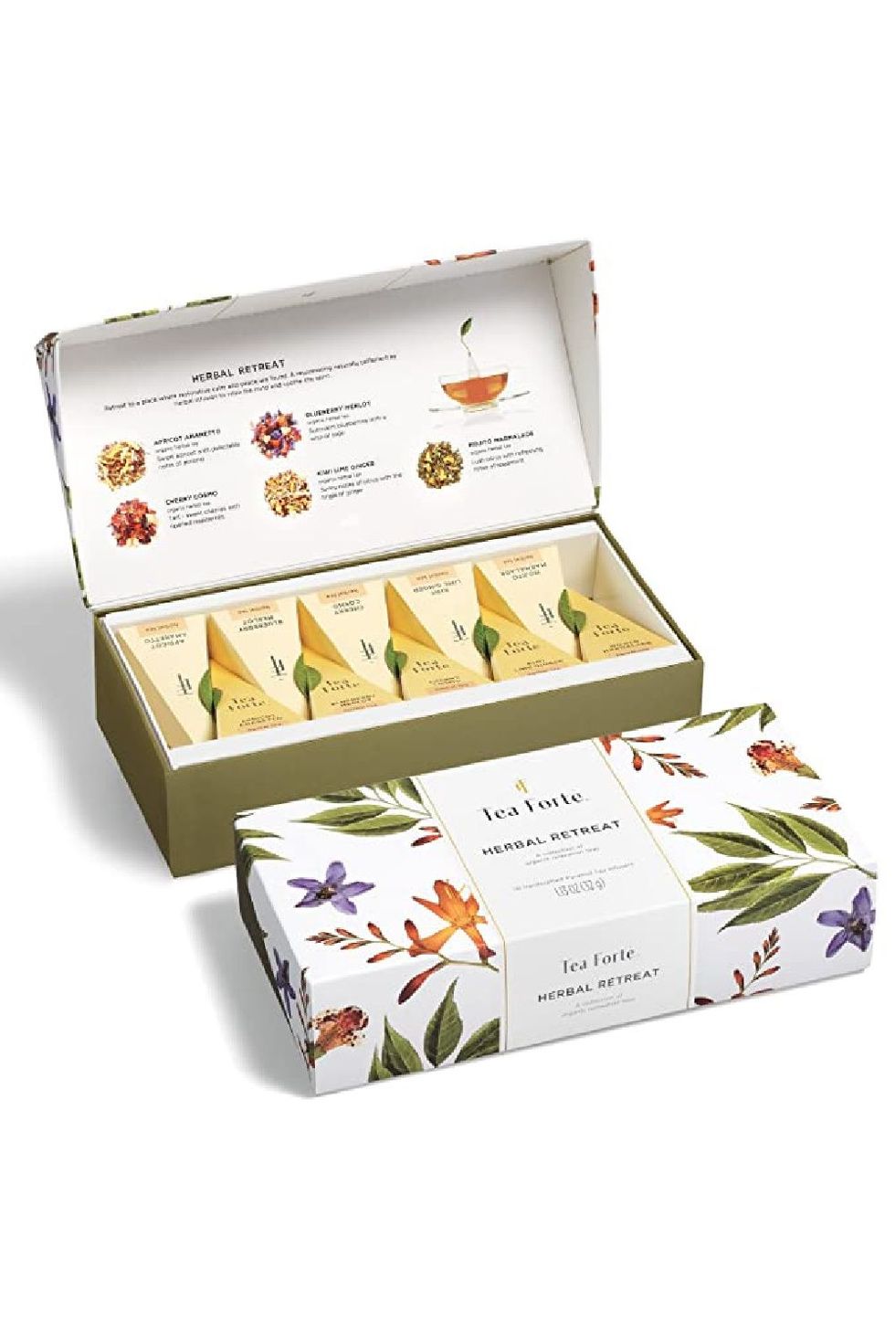 Herbal Retreat Petite Presentation Box Tea Sampler