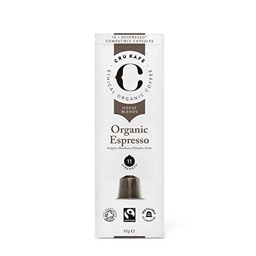 CRU Kafe Organic Espresso Coffee Capsules, £19.80 for 60
