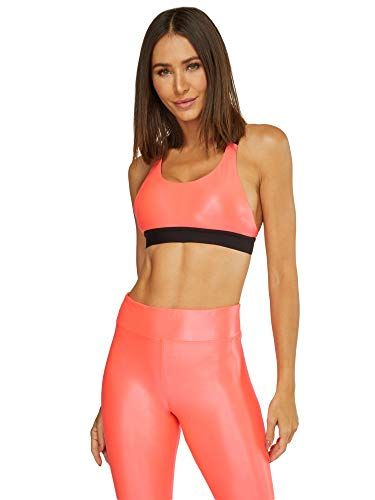 MIRITY Padded Sports Bras for Women Freedom Seamless Spandex Yoga Bra Color  Nude Size L