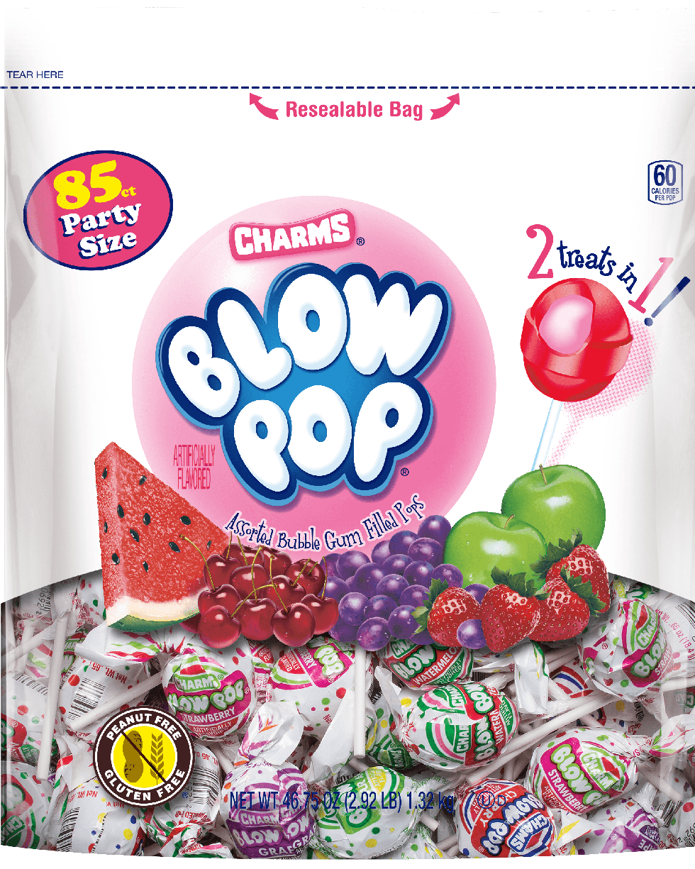 Charms Blow Pops Assorted Lollipops