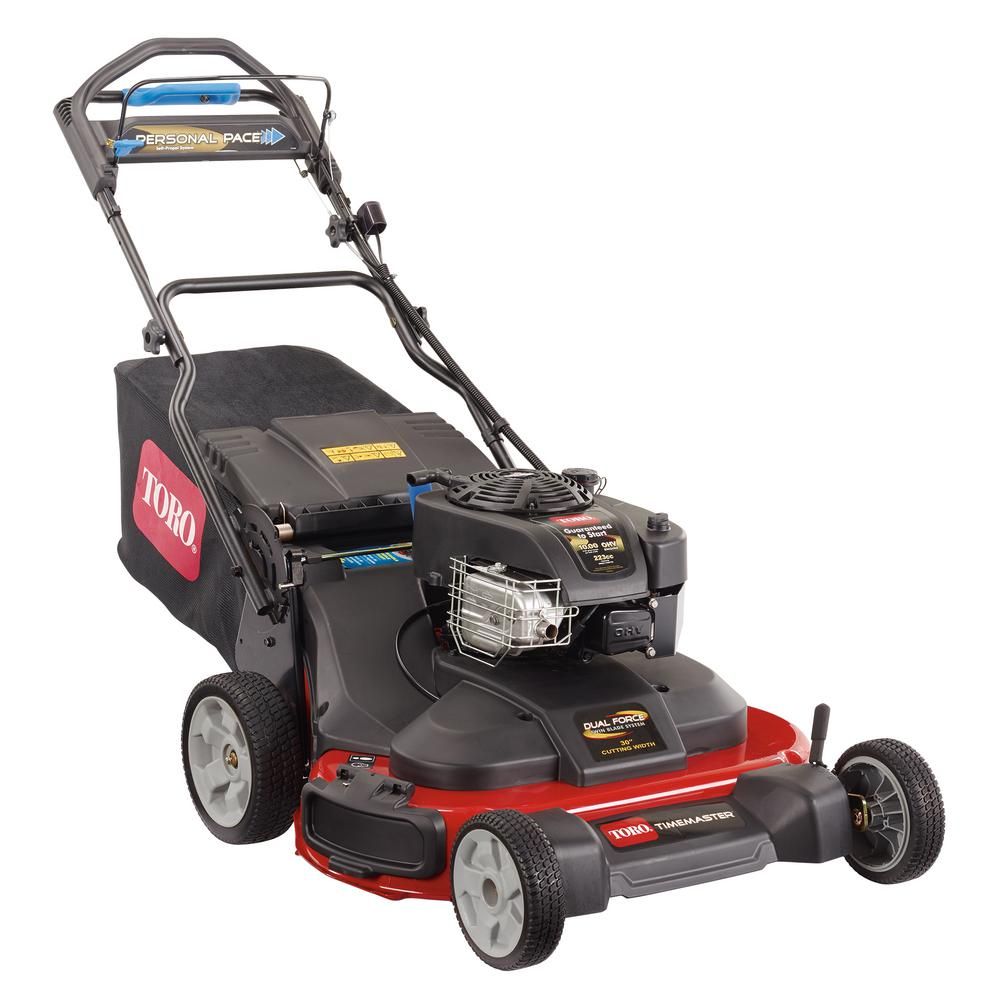 TimeMaster Wide-Cut Gas Engine Lawn Mower