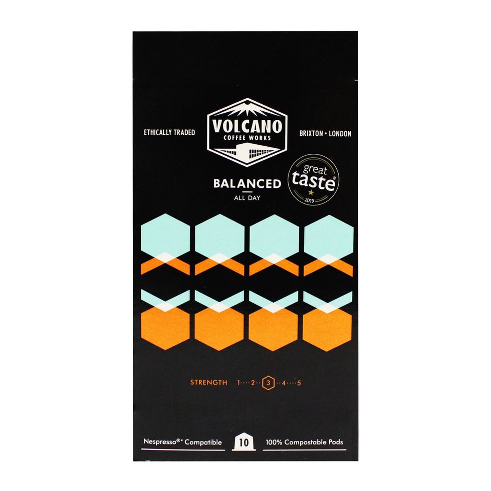 Volcano Coffee Works Balanced All Day Coffee Pods, £6.50 for 10