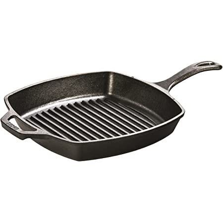 Pre-Seasoned Cast Iron Grill Pan Pre-Seasoned Cast Iron Grill Pan