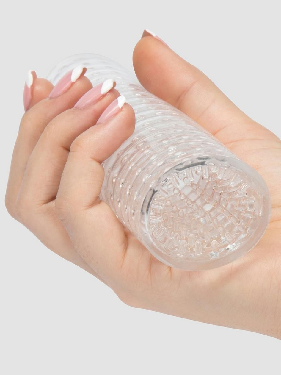 Clear Textured Stroker