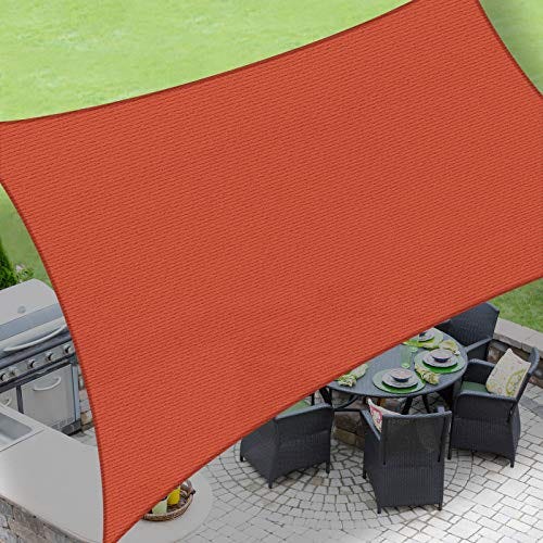 LOVE STORY Rectangle Sun Shade Sail Canopy 