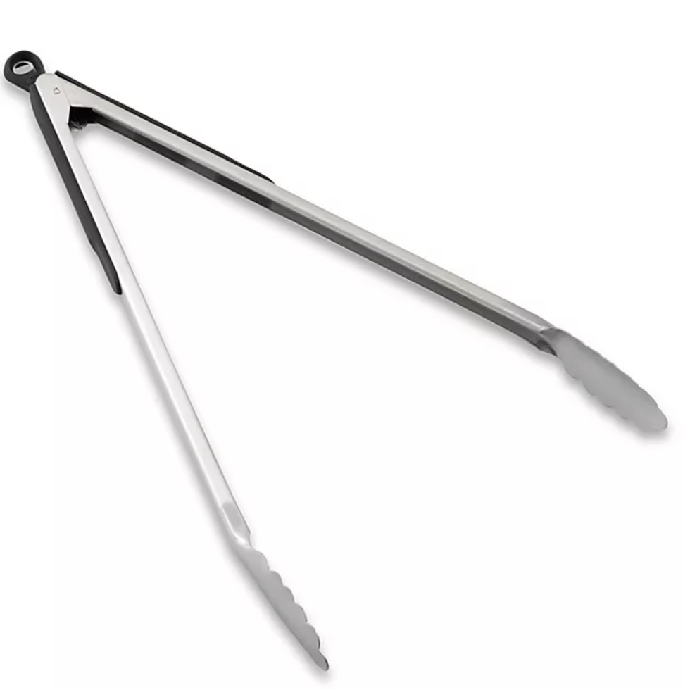 Set Of 2- Stainless Steel Tong, Food Cooking Tongs, Bbq Tong , Locking  Kitchen Tongs, Heavy Duty Locking Metal Tongs, Perfect For Cooking,  Grilling An