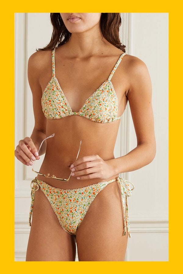 Floral-Print Bikini