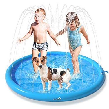 Pecute Sprinkler Pad for Dogs & Kids