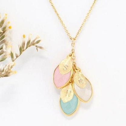 Personalized Birthstone Necklace Personalized Birthstone Necklace