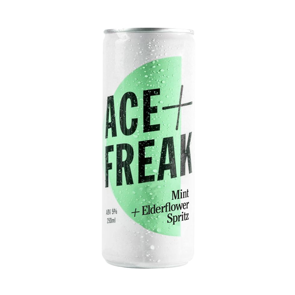 Ace + Freak Mint + Elderflower Spritz 5% ABV, £2.45 for 250ml