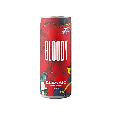 Bloody Drinks Classic Bloody Mary 6.3% ABV, £46.43 for 12 x 250ml