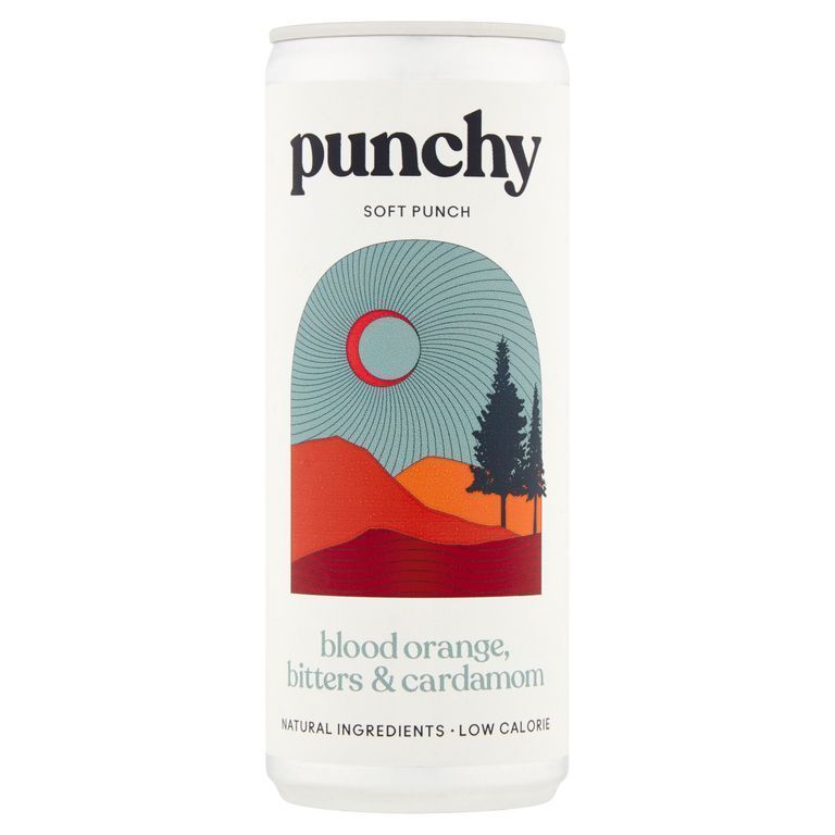 Punchy Drinks Blood Orange, Bitters & Cardamom 250ml
