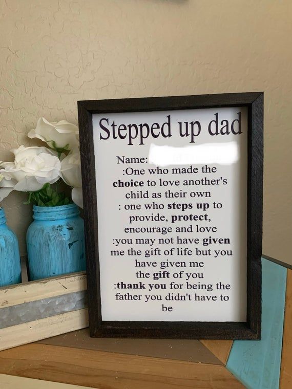 Personalized gifts for store stepdad