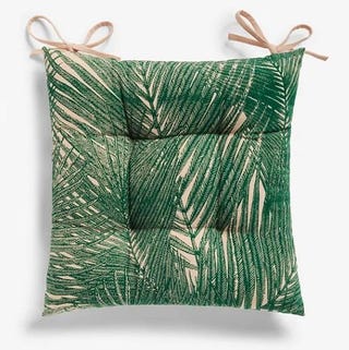 John Lewis & Partners Seat Pad, Green / Multi John Lewis & Partners Seat Pad, Green / Multi