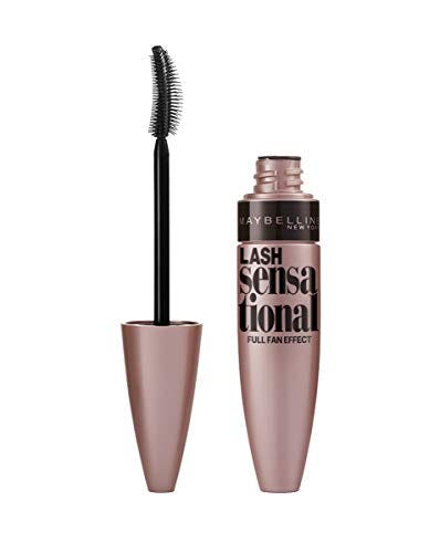 Maybelline New York, Máscara de Pestañas Volumen, Lash Sensational, Black, 9,5 ml