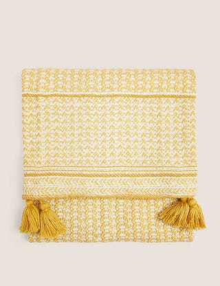 Woven Geometric Throw