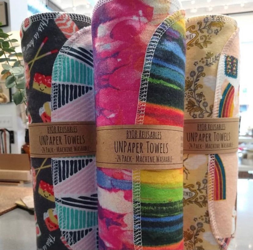 Reusable “Unpaper Towels”