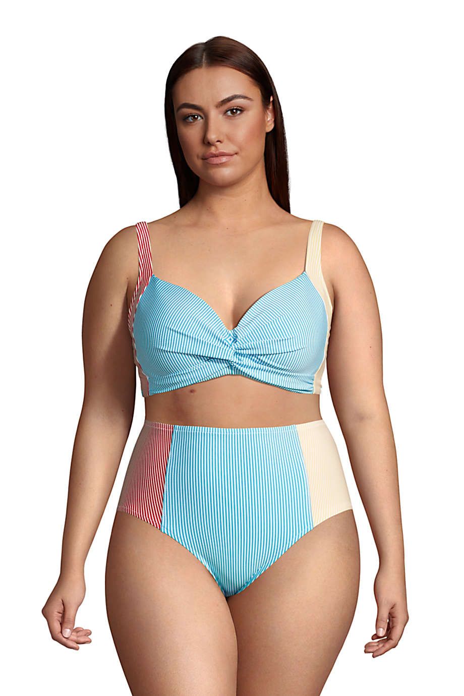 What type of swimsuits suit a flat-chested woman? - Quora