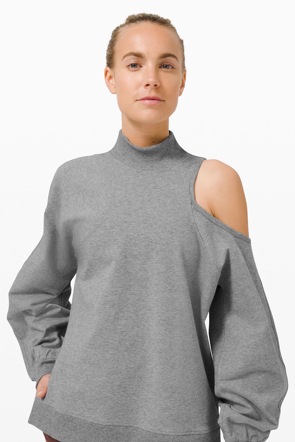Lululemon Is Selling A Cold-Shoulder Sweater for Your COVID Vaccine