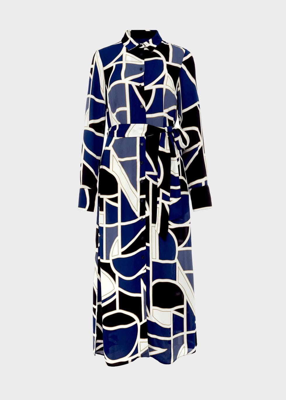 Nadine Geo Midi Dress, Hobbs, £159