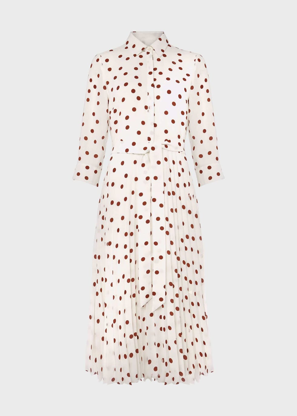 Leona Spot Midi Dress