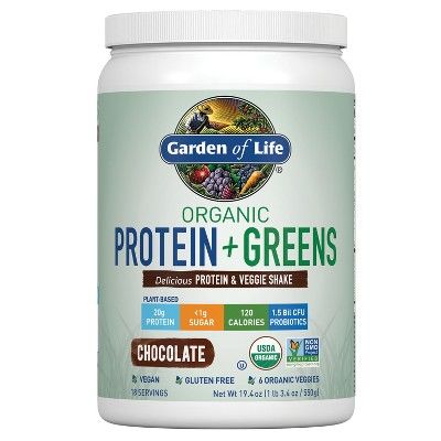 Organic Vegan Protein + Greens Shake Mix