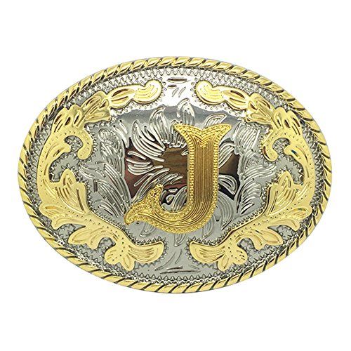 Belt Buckle with Initial