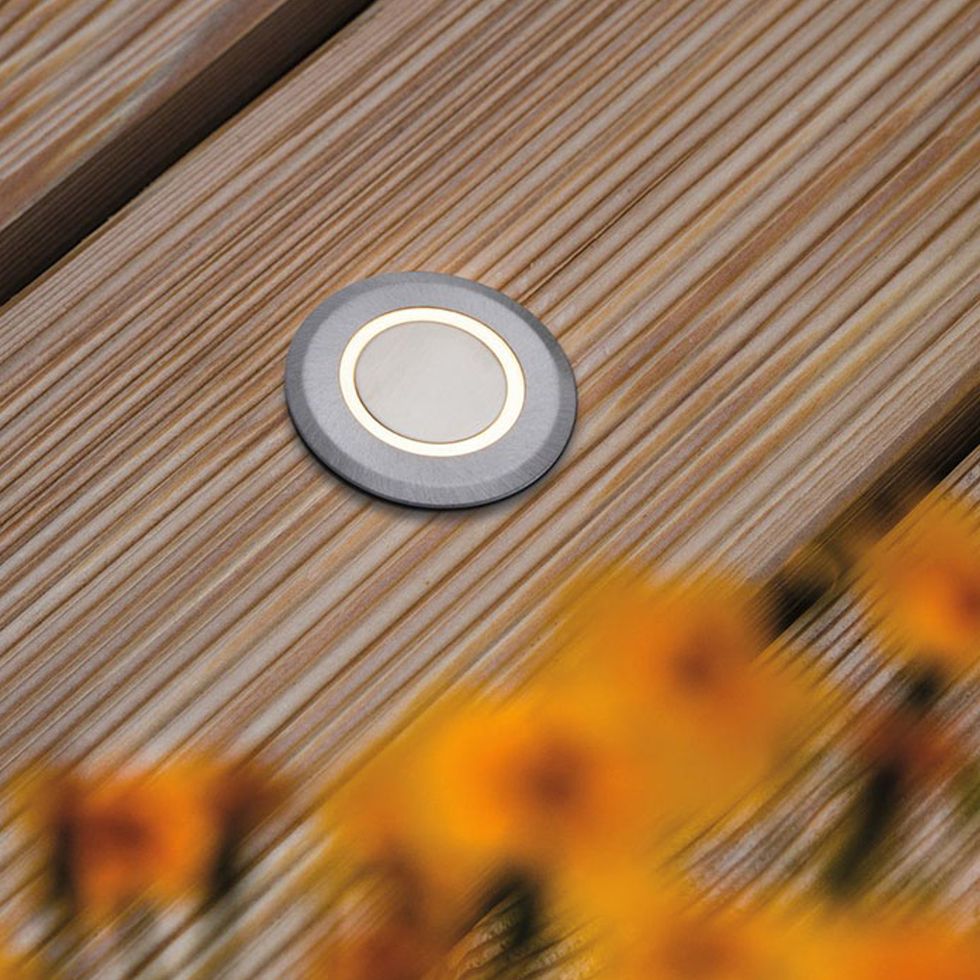 House deck light round ring