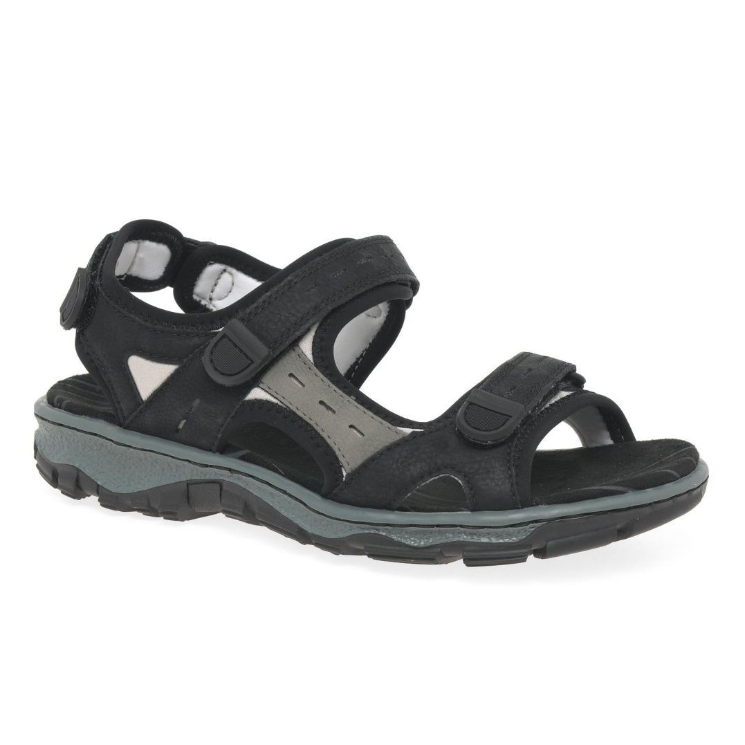 Rieker Double Strap Adjustable Comfort Walking Sandals