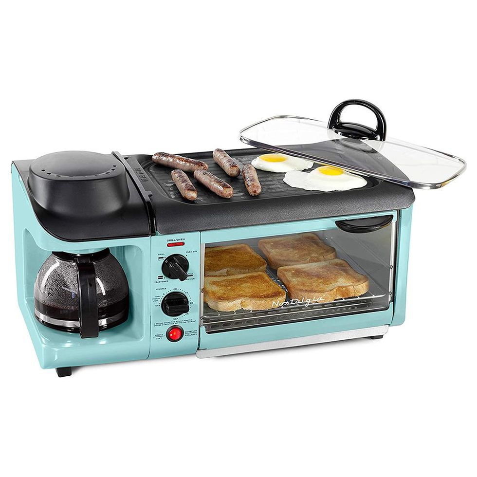 Retro 3-in-1 Family Size Electric Breakfast Station