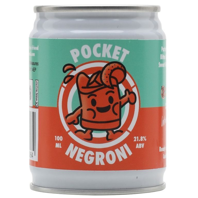Pocket Negroni, 21.8% ABV, 10cl