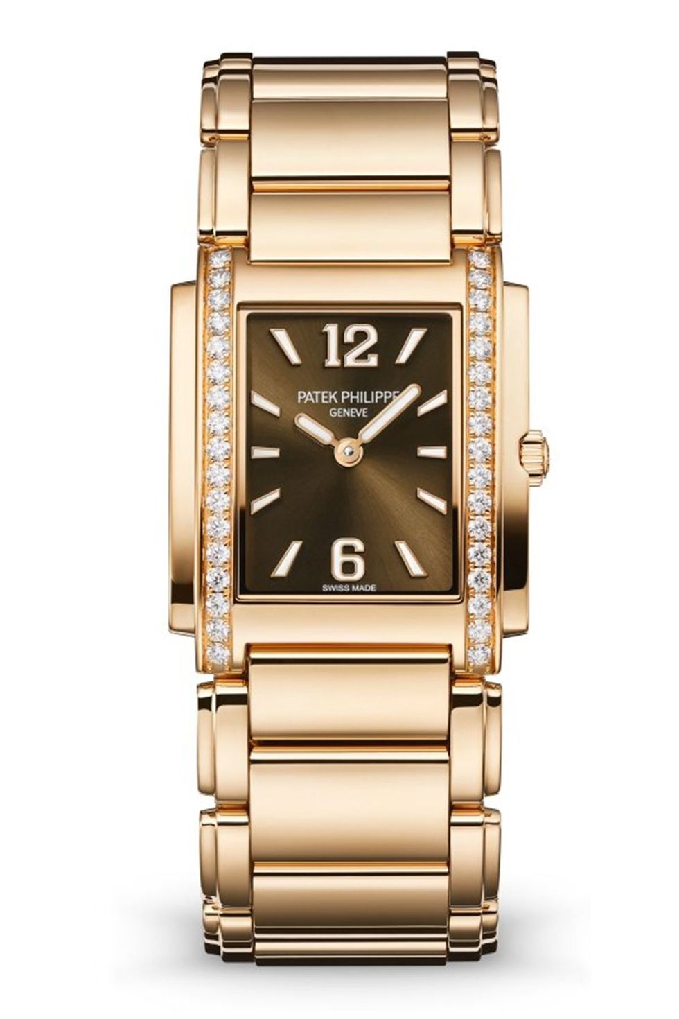 Louis Vuitton Rose Gold Strap New Stylish Branded Women's Watch