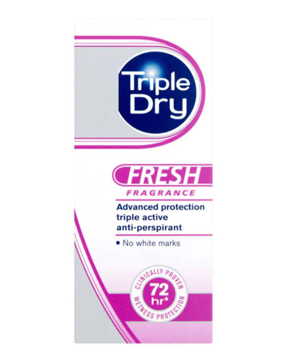 Triple Dry Fresh Active Antiperspirant Roll On