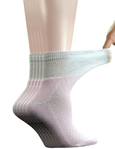 SOLRD Mix Ladies Women Men Diabetic Socks Gentle Grip Quality Foot Wear SkinCare 