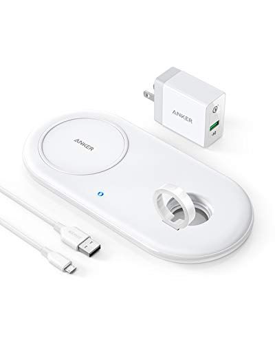 Anker PowerWave+ Pad with Watch Holder ワイヤレス充電器