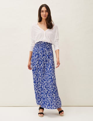 Phase Eight Floral Maxi Skirt