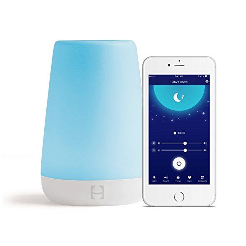 Hatch Rest Baby Sound Machine, Night Light and Time-to-Rise Sleep Trainer