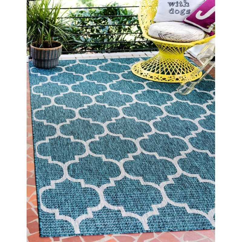 The 9 Best Outdoor Rugs For Summer, Blue And Green Outdoor Rug 5 215 70r15