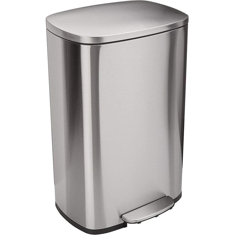 Amazon Basics Soft-Close Trash Can 