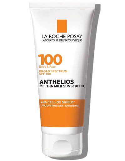 Anthelios Melt-In Milk Sunscreen for Face & Body SPF 100