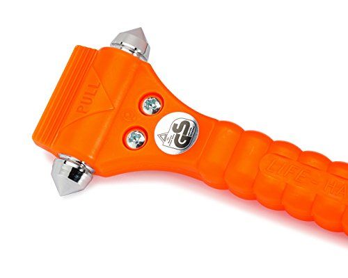 Lifehammer Brand Safety Hammer - The Original Emergency Escape and Rescue Tool with Seatbelt Cutter, Made in The Netherlands