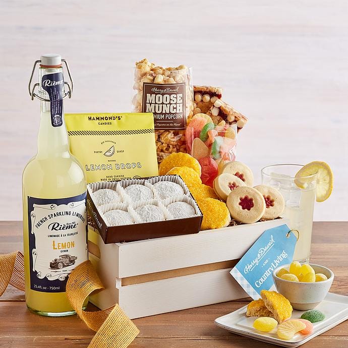 Lemon Treats Gift Crate Lemon Treats Gift Crate