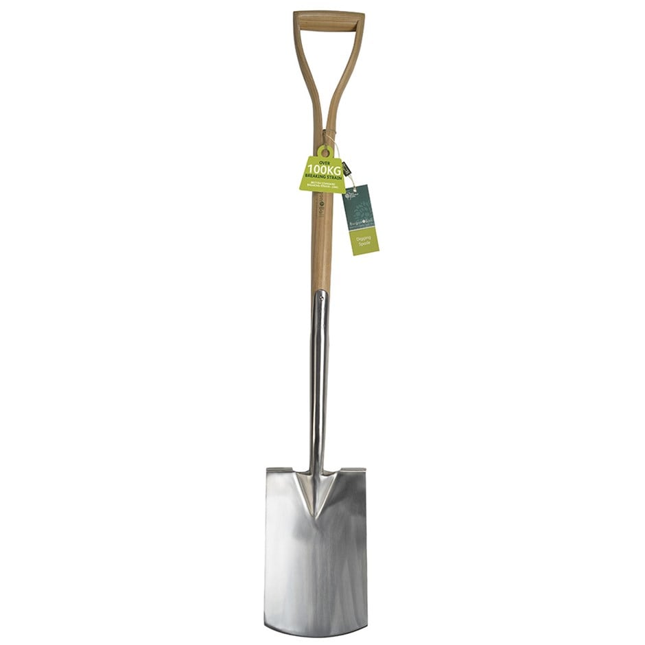 RHS Burgon and Ball stainless digging spade